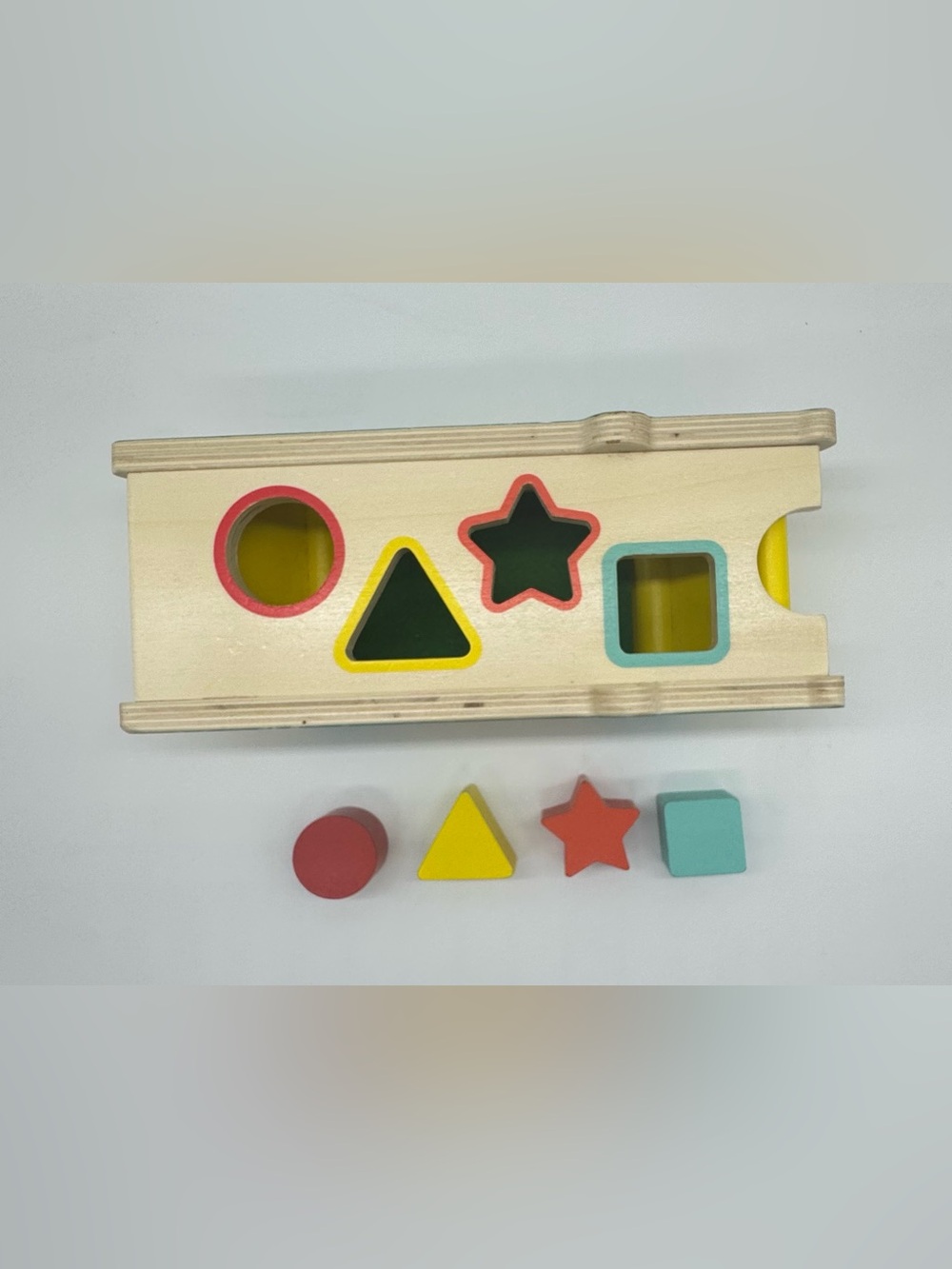 Janod Tropik Wooden Crocodile Shape Sorter